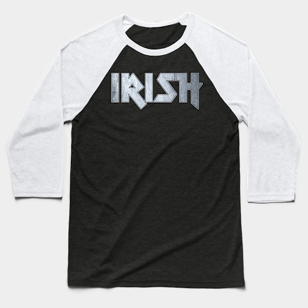 Irish Baseball T-Shirt by Erena Samohai